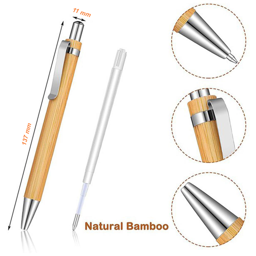 Caratéristique stylo bambou