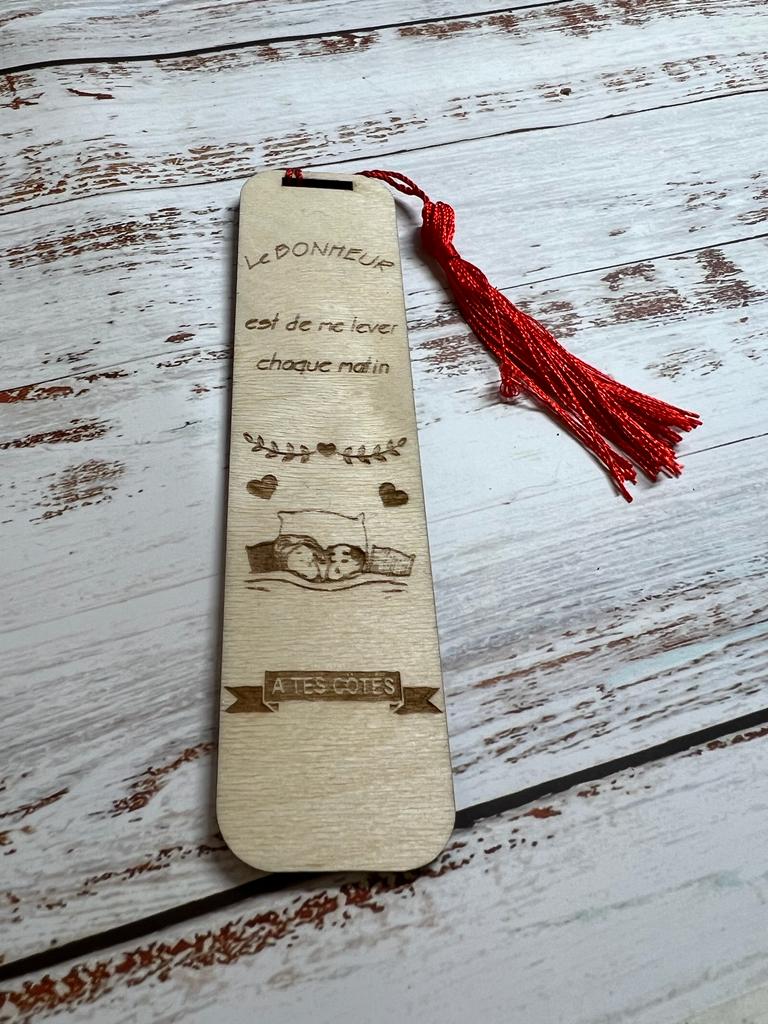 Le bonheur est de me lever à tes côtés