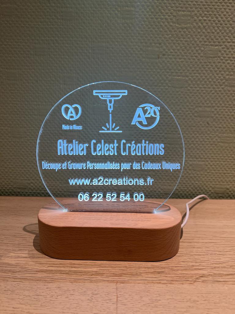 Veuilleuse A2C allumée 2