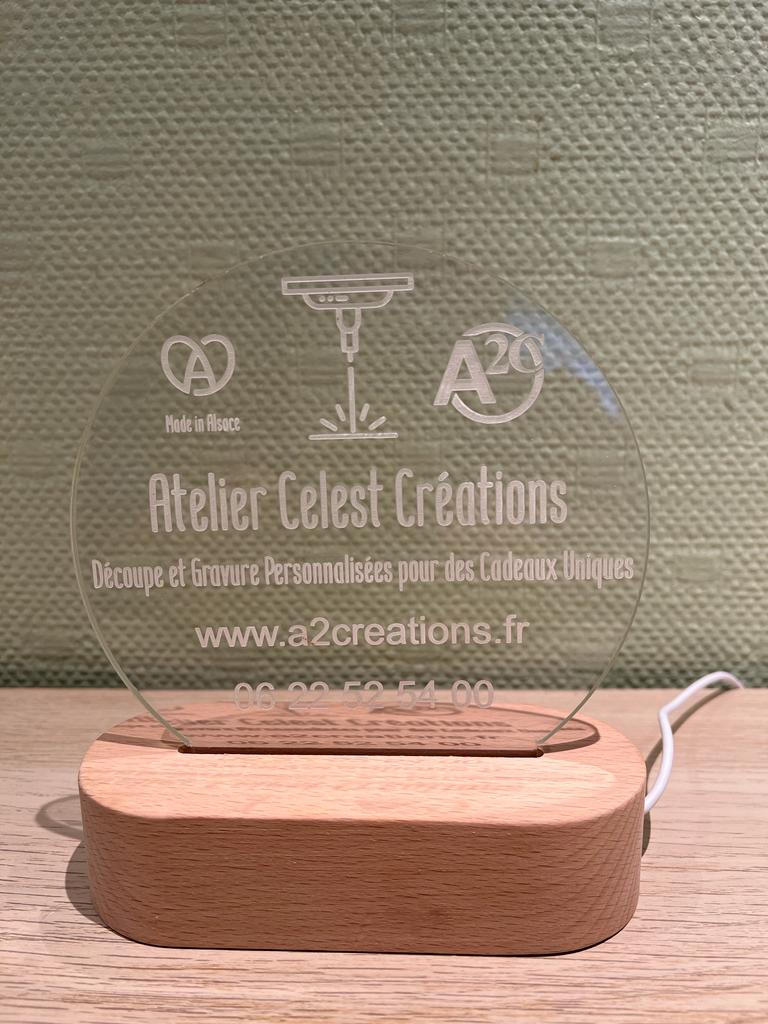 Veuilleuse A2C éteinte