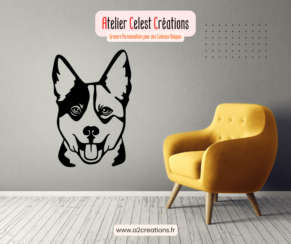 Décor Mural Chien