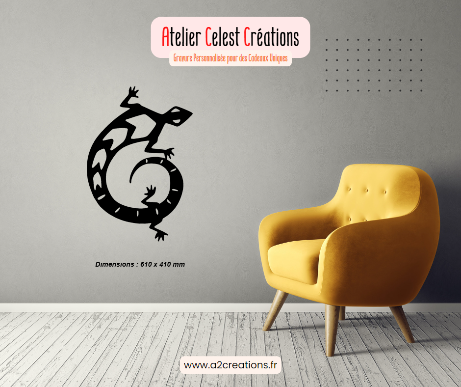 Décor Mural Lezard