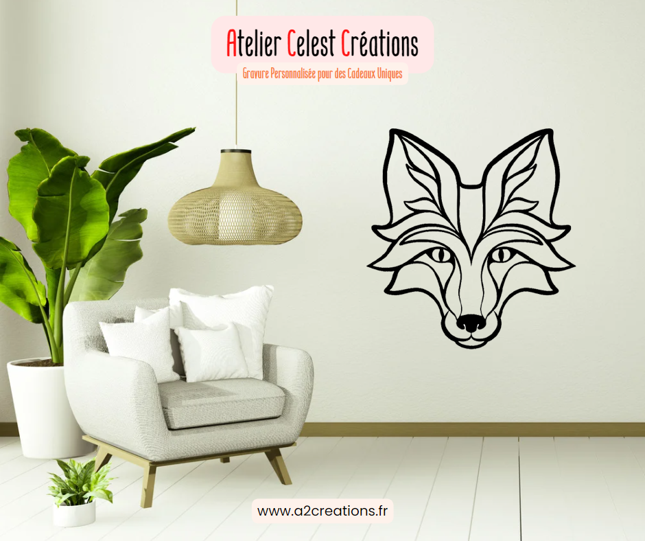 Décor Mural Loup