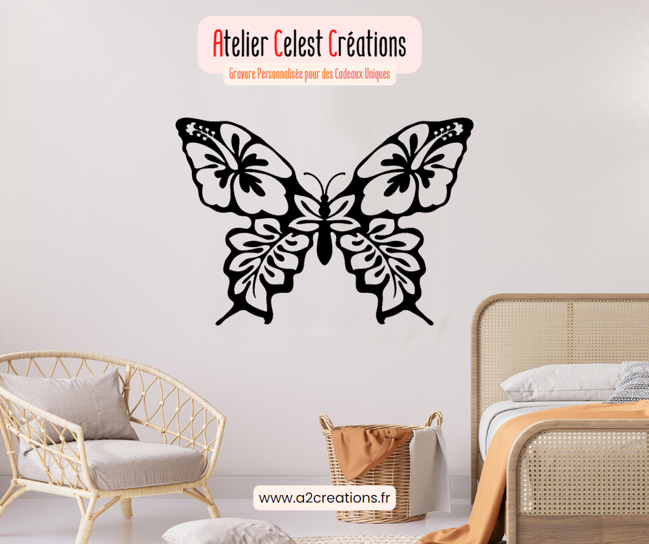Décor Mural Papillon