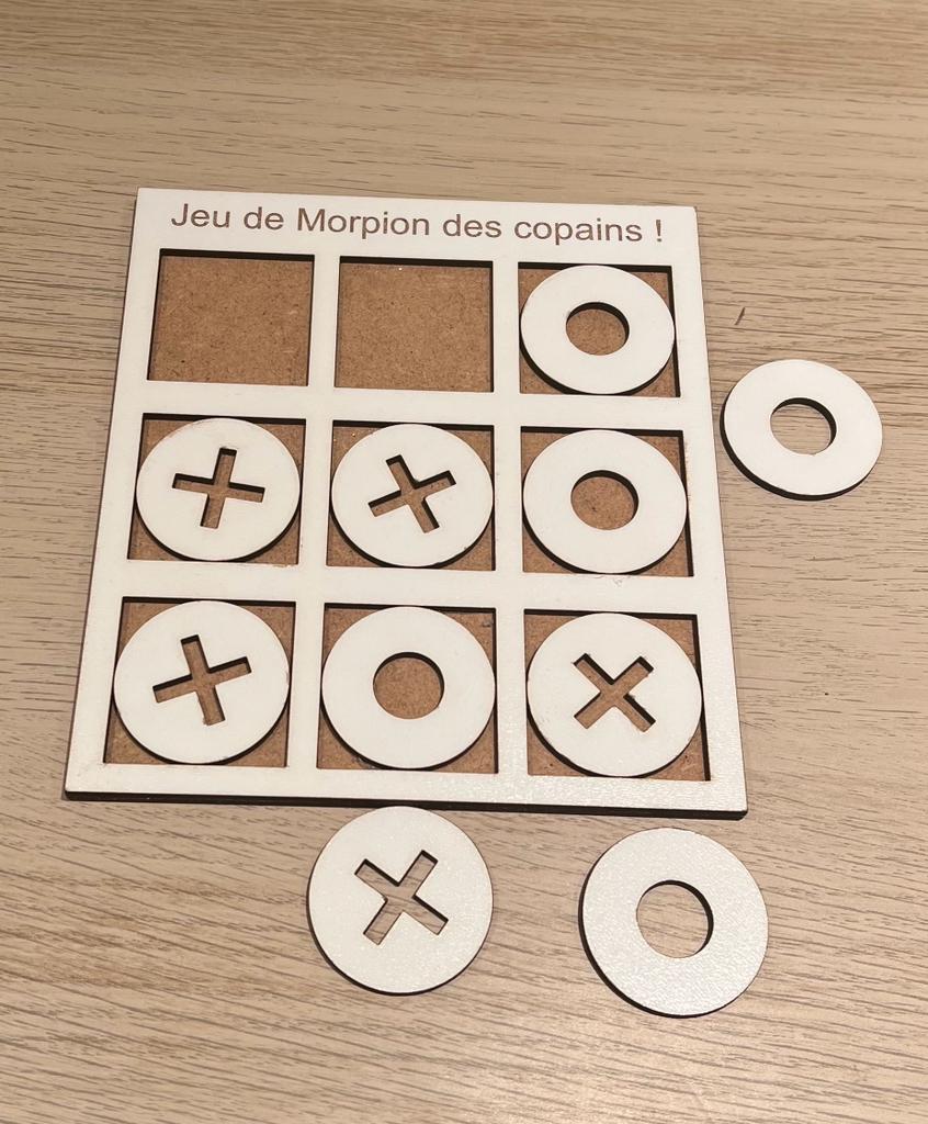 Jeu de Morpions des copains !